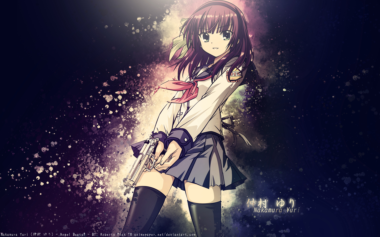 Yuri Nakamura - Аниме, Anime Art, Yurippe, Angel Beats!