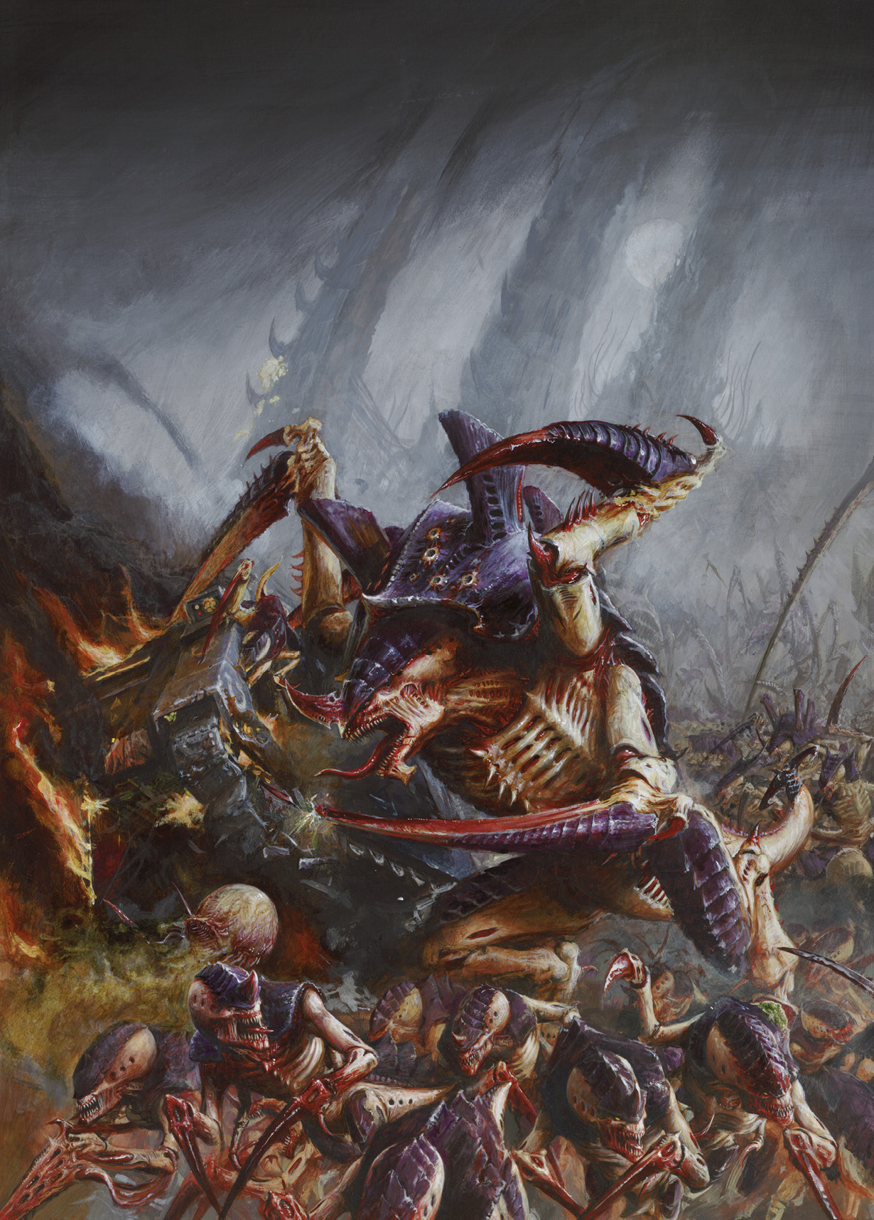 Tyranids - translation from Index: Xenos 2 - Warhammer 40k, Wh back, Tyranids, Longpost