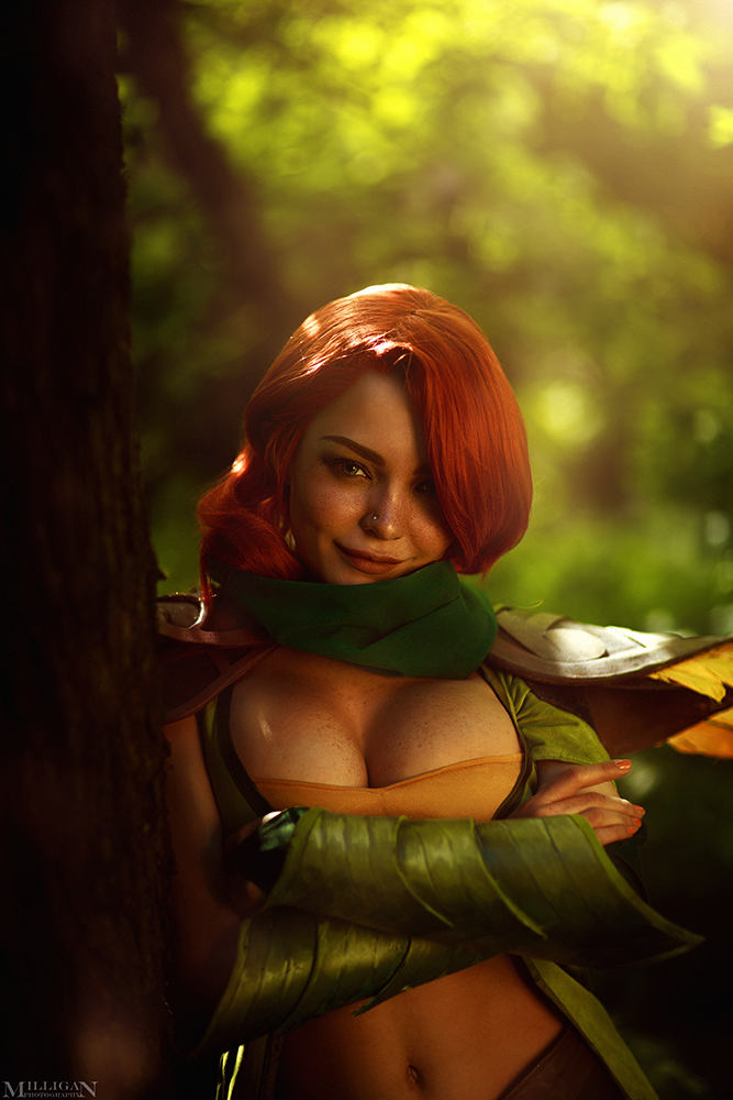 DotA 2 - WindRanger! - Dota 2, Cosplay, Windrunner, Girls, Milliganvick, Longpost