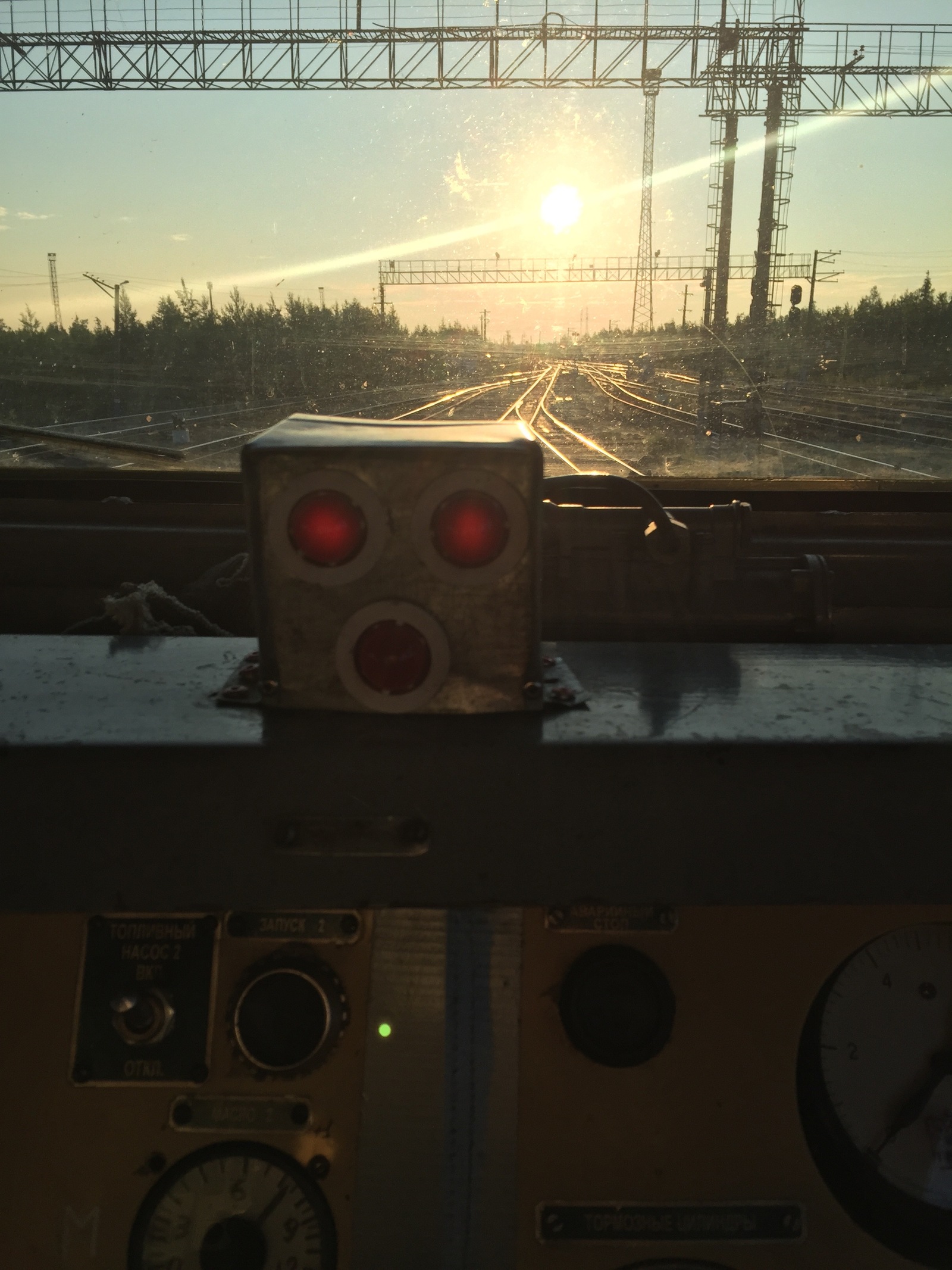 Locomotive Surprise - My, 2te116, Driver, Freight train, Summer, Russian Railways, Work