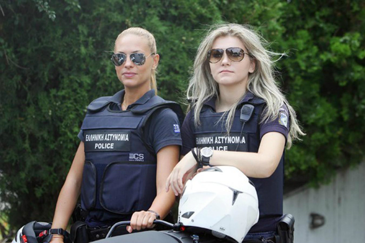 Greek Police - Police, Greece, Girls