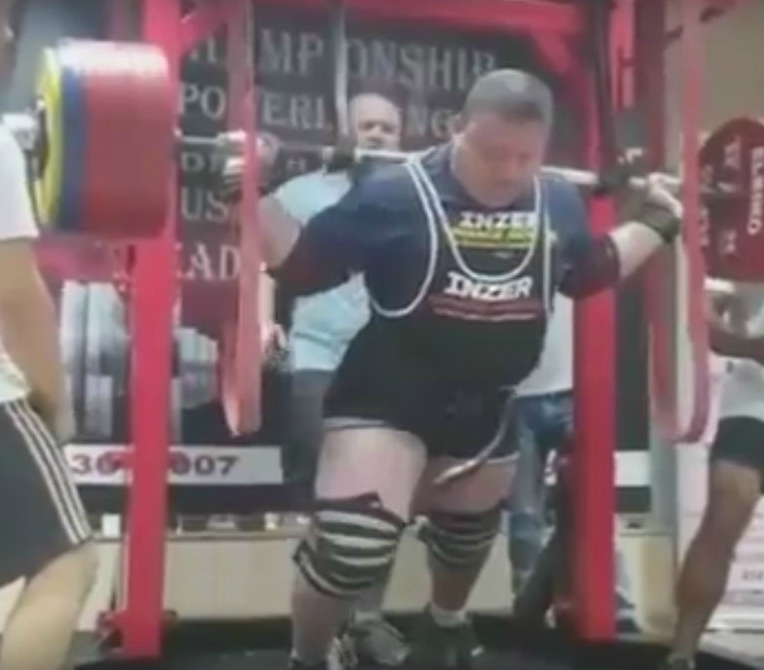 Vlad Alkhazov squatted in some bandages 500kg, and now in two disciplines we have half a ton, Early Eddie Hall lifted a barbell weighing 500kg - Gym, Record, Our, Sport, Powerlifting