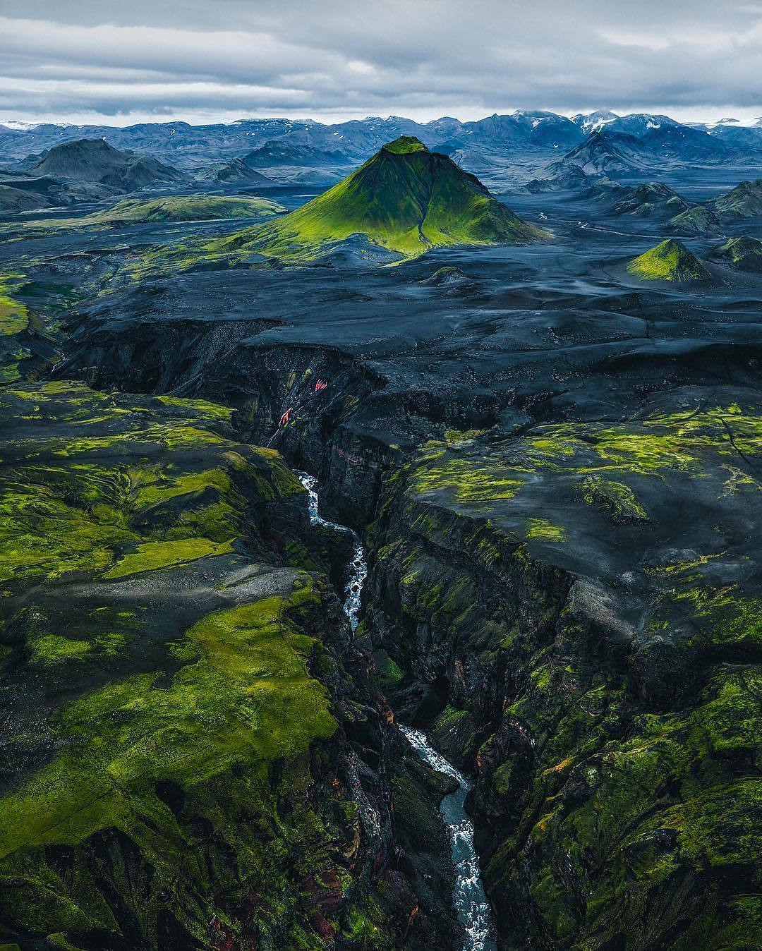 Iceland - Iceland, The mountains, Gorge, River, Nature