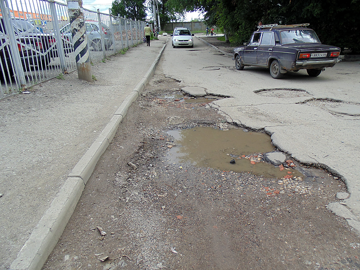 A little more about the quality of roads - My, Saratov, Russian roads, Bad roads, Highway engineering, Elusive Joe, Longpost