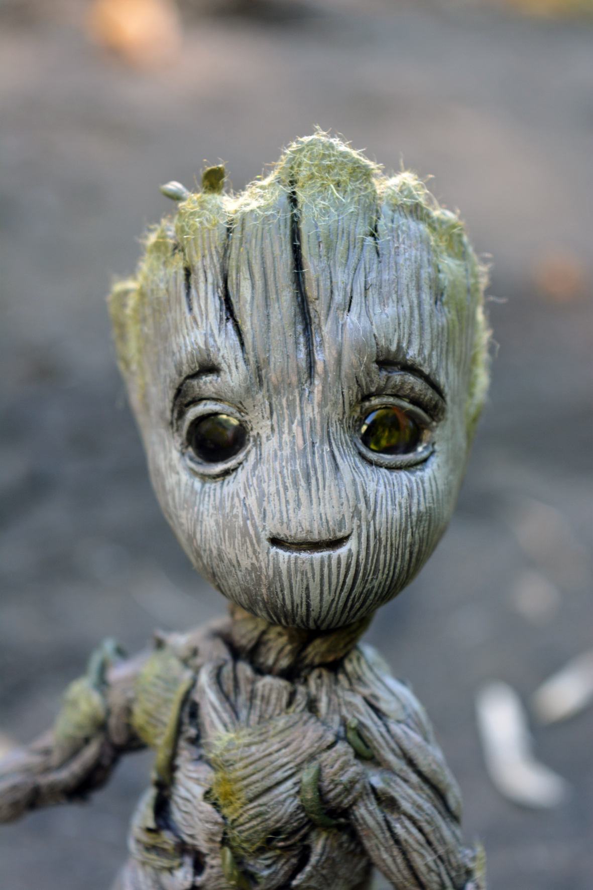 Baby Groot - My, Groot, Guardians of the Galaxy Vol. 2, Polymer clay, Needlework, Лепка, Needlework without process, Longpost