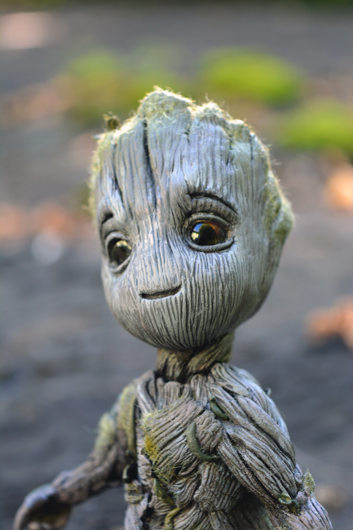 Baby Groot - My, Groot, Guardians of the Galaxy Vol. 2, Polymer clay, Needlework, Лепка, Needlework without process, Longpost