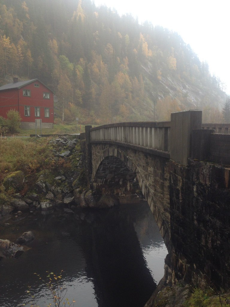 A little more Norway - My, Norway, Troll, Bridge, Travels, Waterfall, Longpost