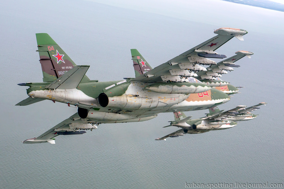 Rooks over the sea. - Aviation, Teachings, Air force, Vks, Su-25, Longpost