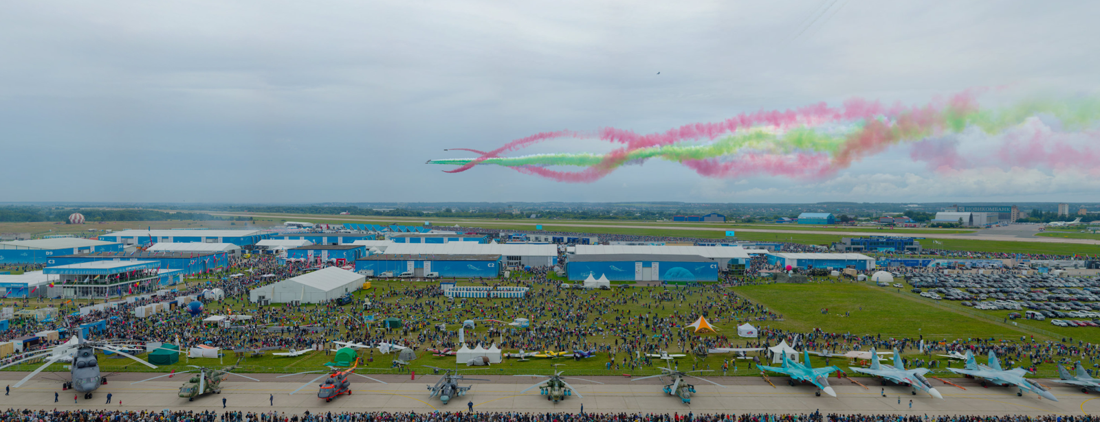 Gigapixel panorama: MAKS-2017 - , Панорама, , MAKS (air show)