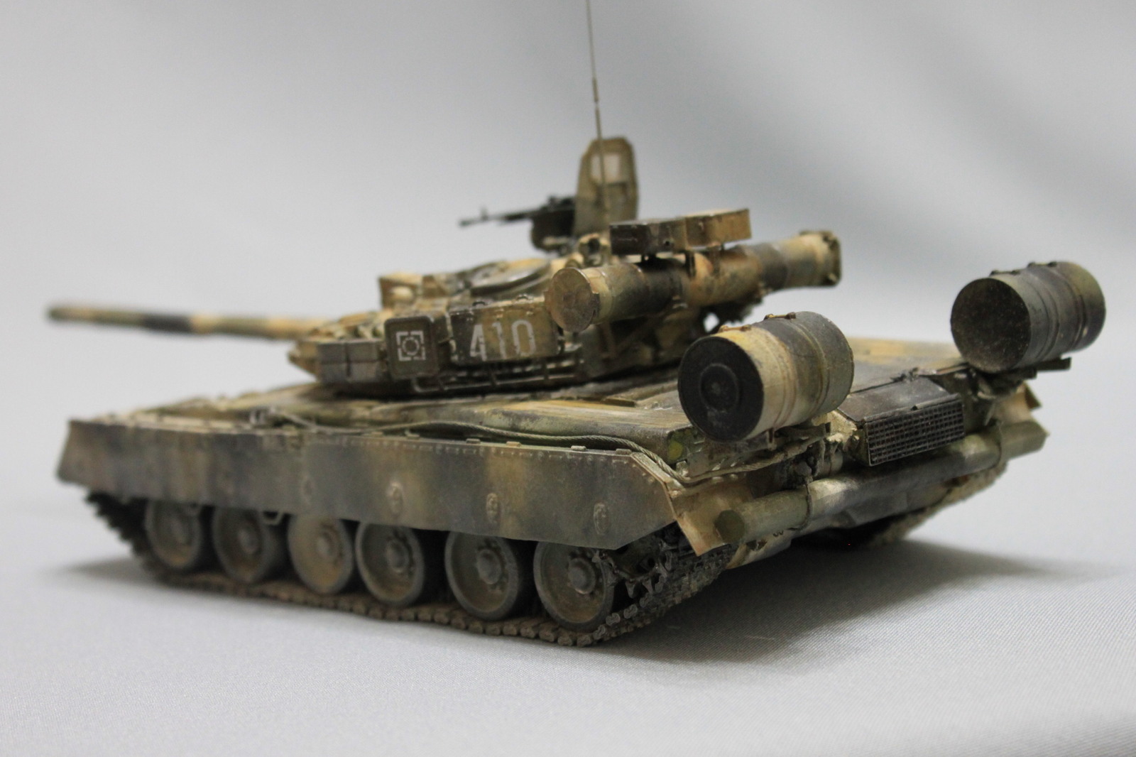 Вторая модель, Т-80БВ - Моё, т-80, Моделизм, 1:35, Trumpeter, Длиннопост