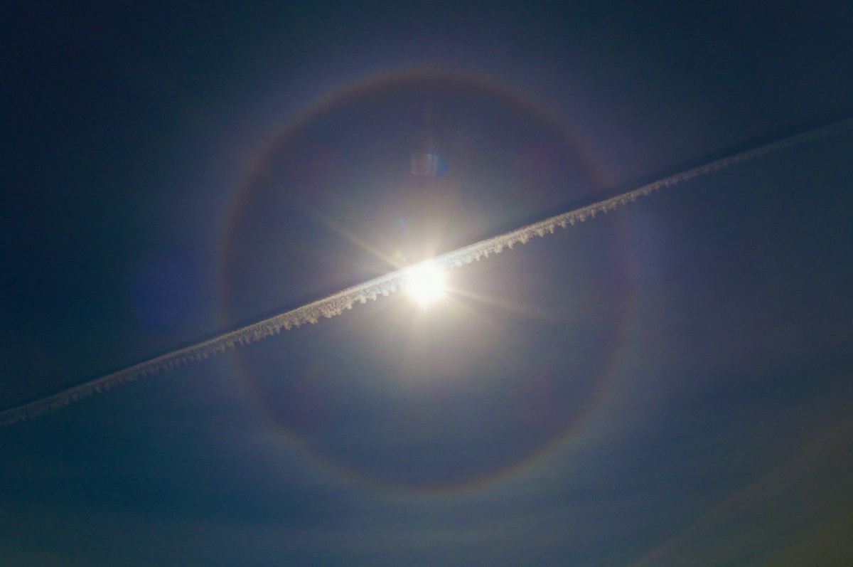 Halo - My, Post addition, Halo, Rainbow, Siberia, The photo, Панорама, Sky, Prokopyevsk, Longpost