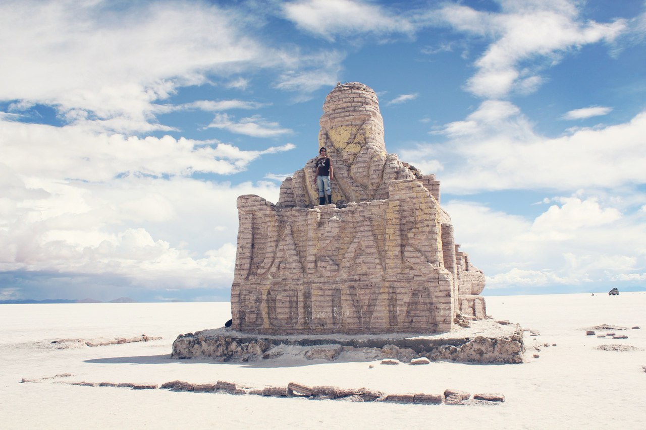 Bolivia, Uyuni. - My, Bolivia, Travels, Salt marsh, Lake, The end of the world, Longpost