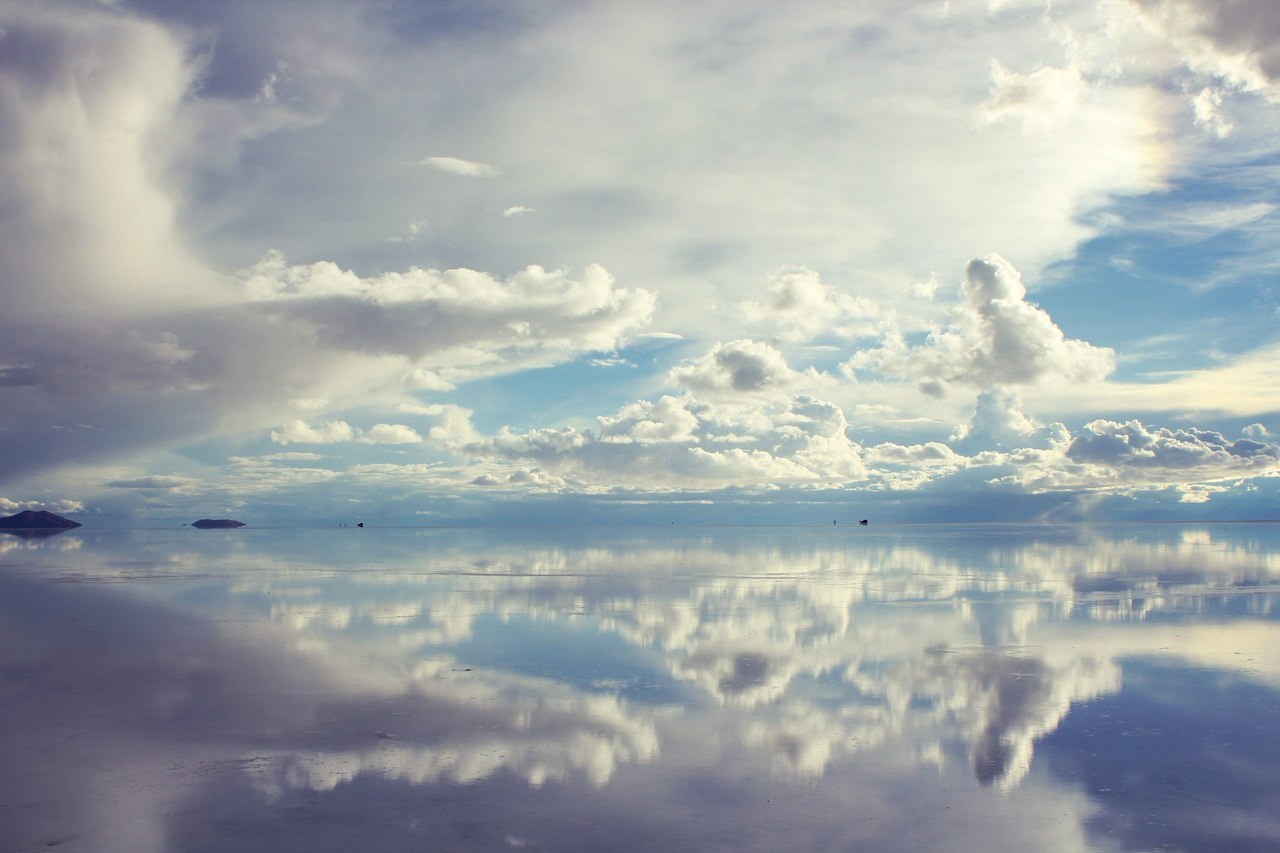 Bolivia, Uyuni. - My, Bolivia, Travels, Salt marsh, Lake, The end of the world, Longpost