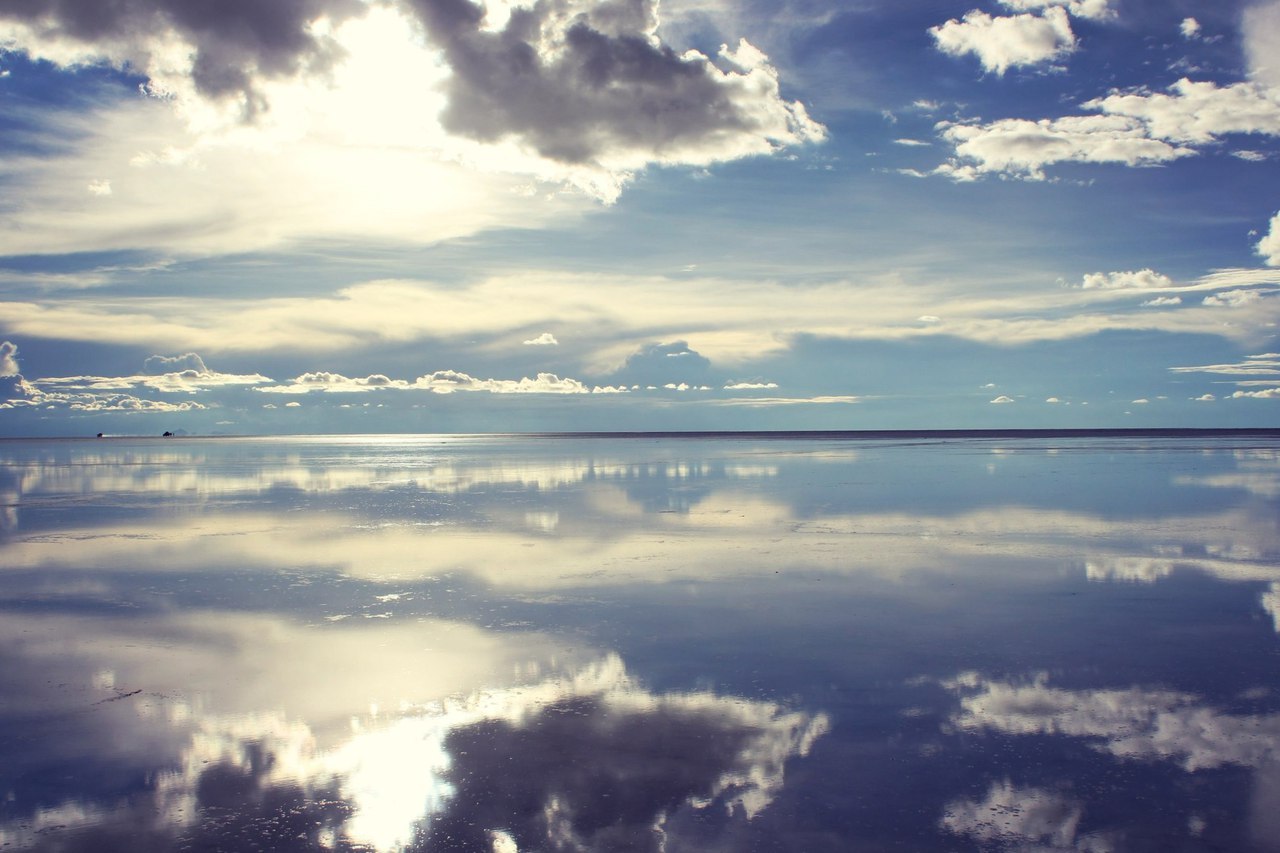 Bolivia, Uyuni. - My, Bolivia, Travels, Salt marsh, Lake, The end of the world, Longpost