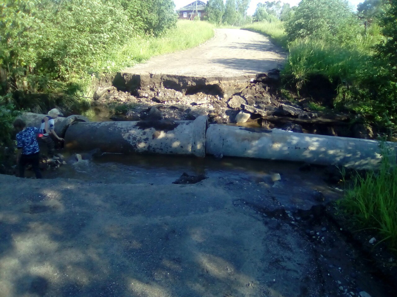 State of emergency in the city of Vytegra, Vologda region - My, Vytegra, Emergency, , Bad weather, Longpost