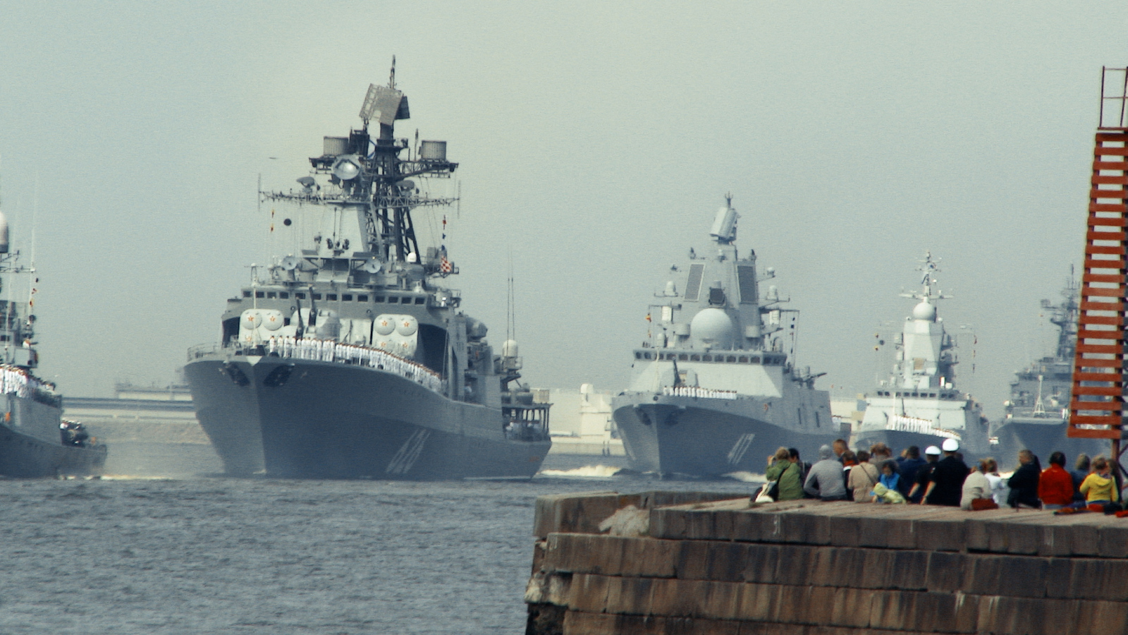 Kronstadt 07/28/17. Rehearsal of the parade for the Navy Day. - My, Navy Day, Kronstadt, , The photo, Longpost