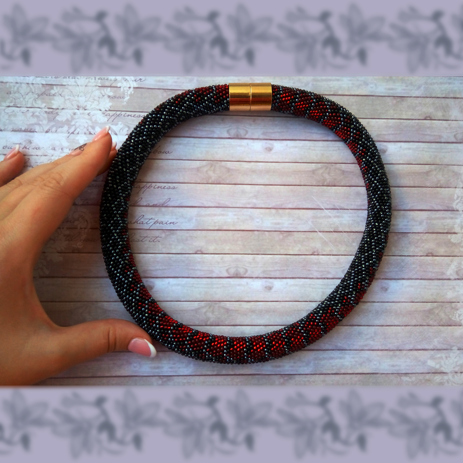 DIY Serpentarium :D - My, Snake, Needlework, Photo on sneaker, Beads, Longpost