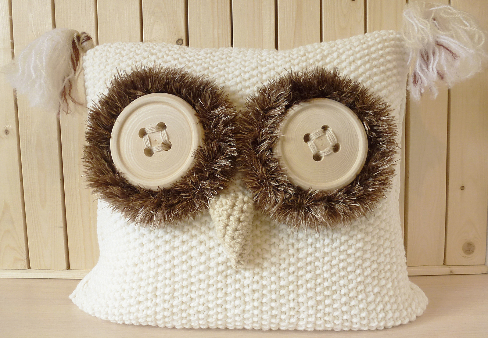 OwlPILLOWS - My, Owl, Pillow, Knitting, Needlework without process, Longpost