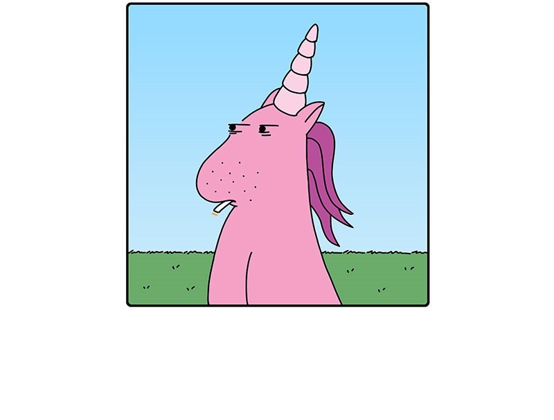 Saddle - Buni, Unicorn, Saddle, Comics, Longpost