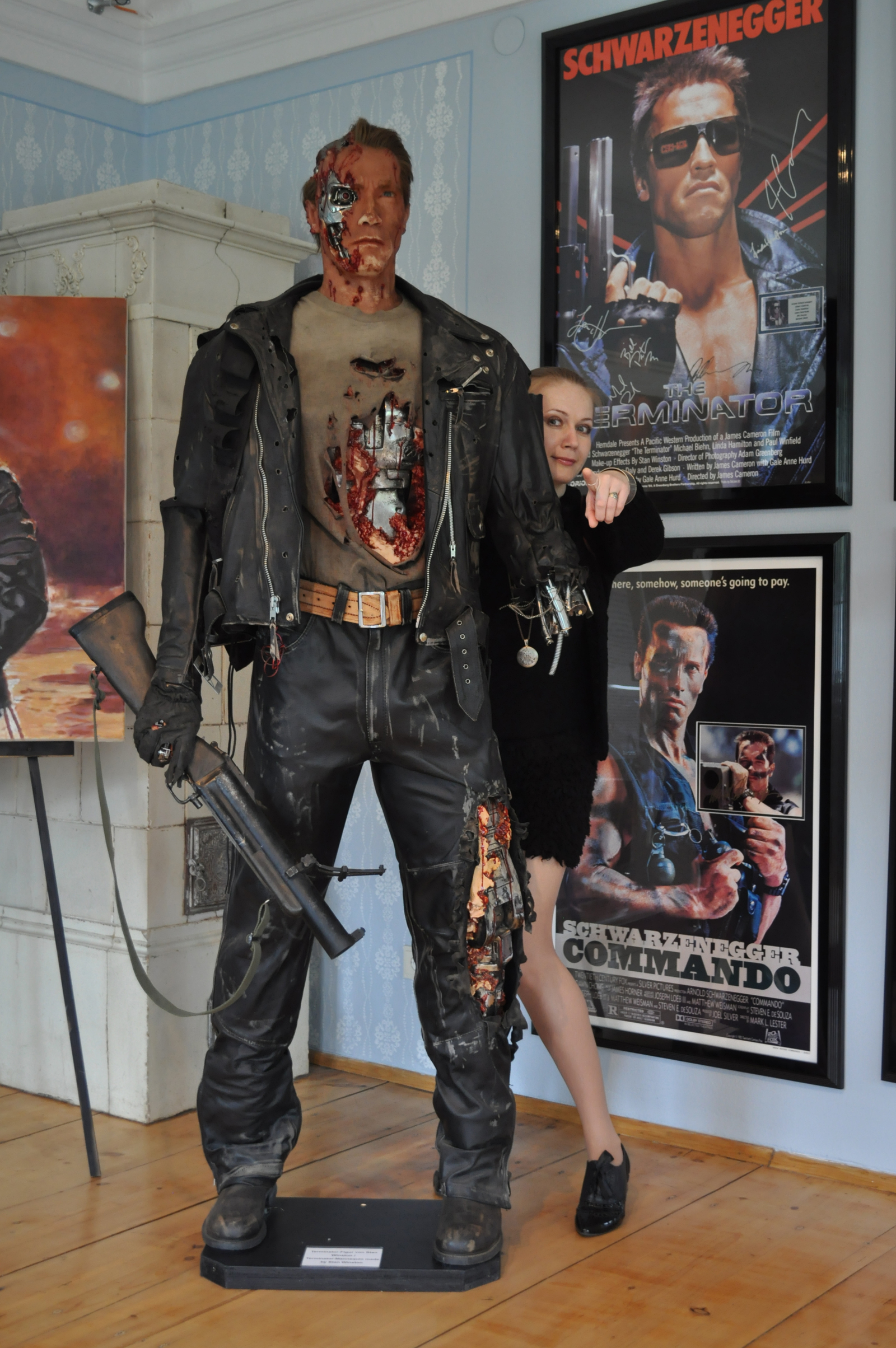 Arnie Museum. - My, Arnold Schwarzenegger, Austria, , Museum, Graz, Chain block, Longpost