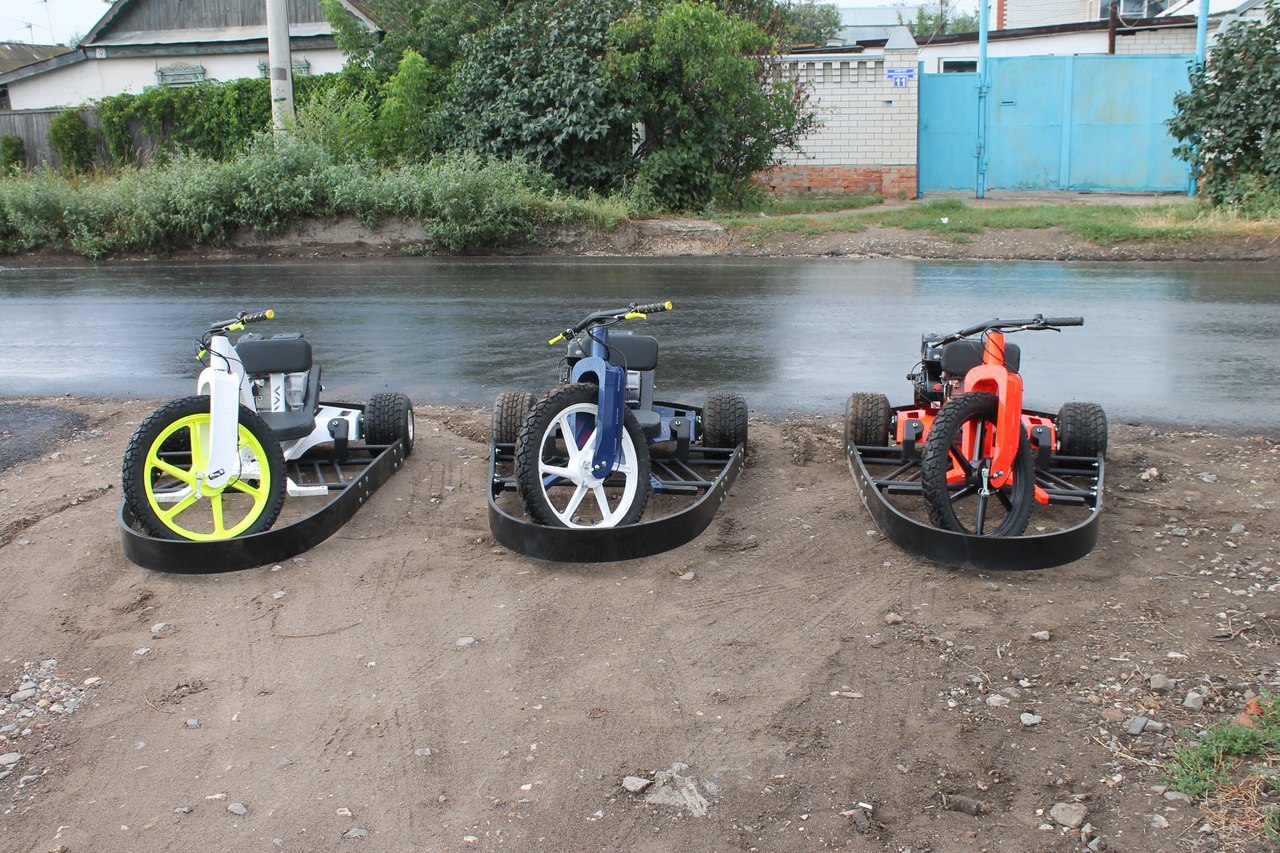 In order not to get bored while waiting ...... - My, , Drift Trike, , Motorcycles, Technics, Bratsk, Drift, , Longpost, Moto