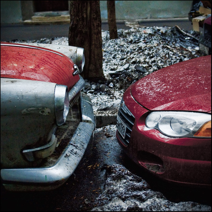 USSR vs USA - My, the USSR, USA vs USSR, Car, The photo, Red, USA