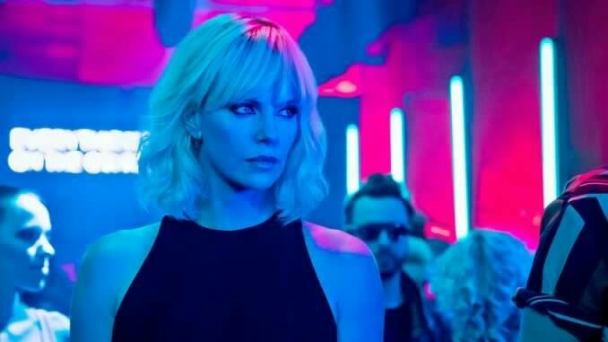 Atomic blonde or Explosive blonde - NSFW, My, , Movies, 80-е, Longpost