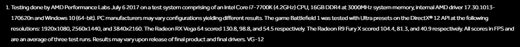 AMD compared Radeon RX Vega 64 and Radeon R9 Fury X in Battlefield 1 - news, Computer, Video card, AMD, Nvidia, Rx Vega, Battlefield 1, Longpost