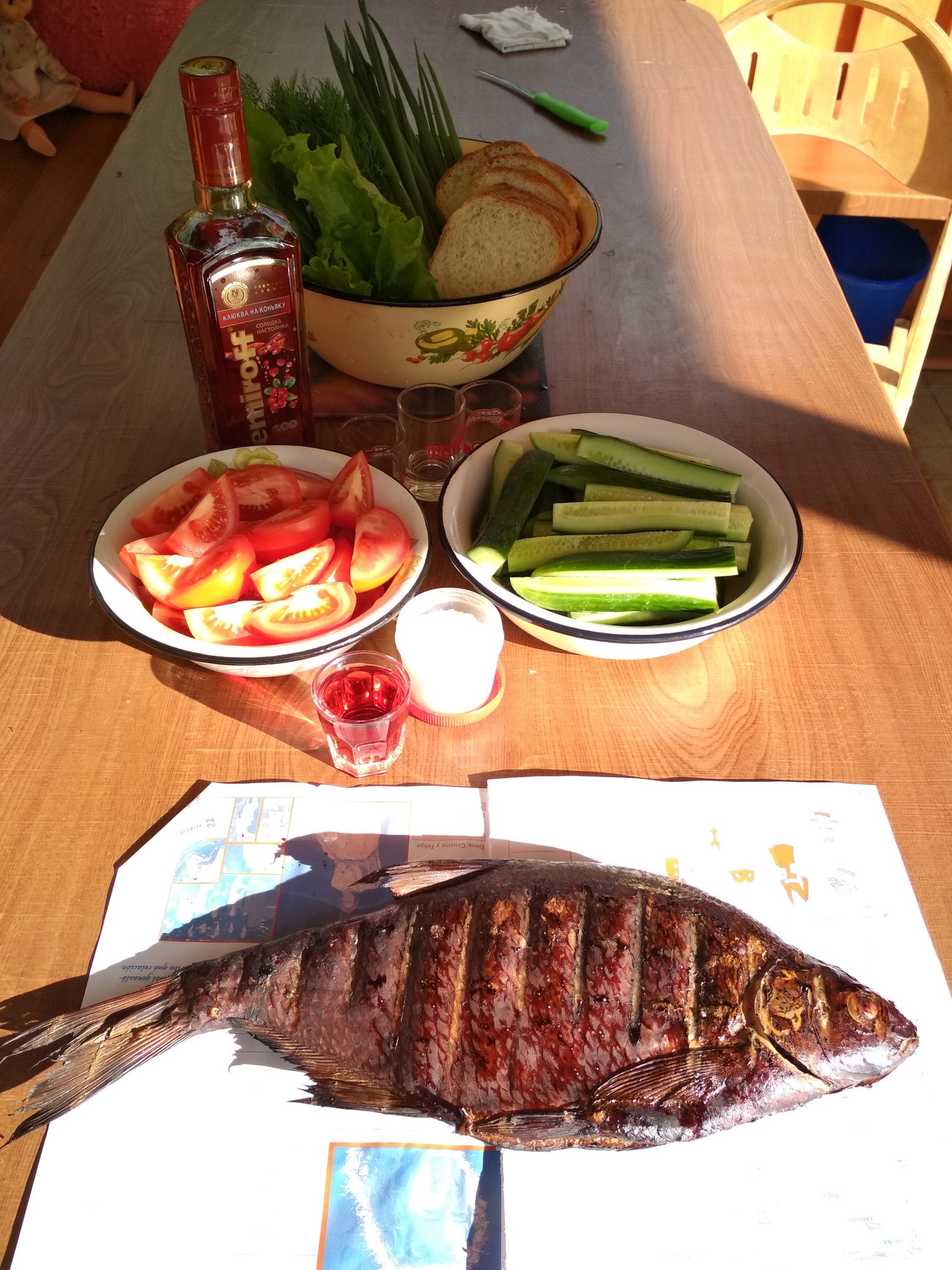 Handsome grandfather! - Fishing, Bream, Yummy, The photo, Longpost