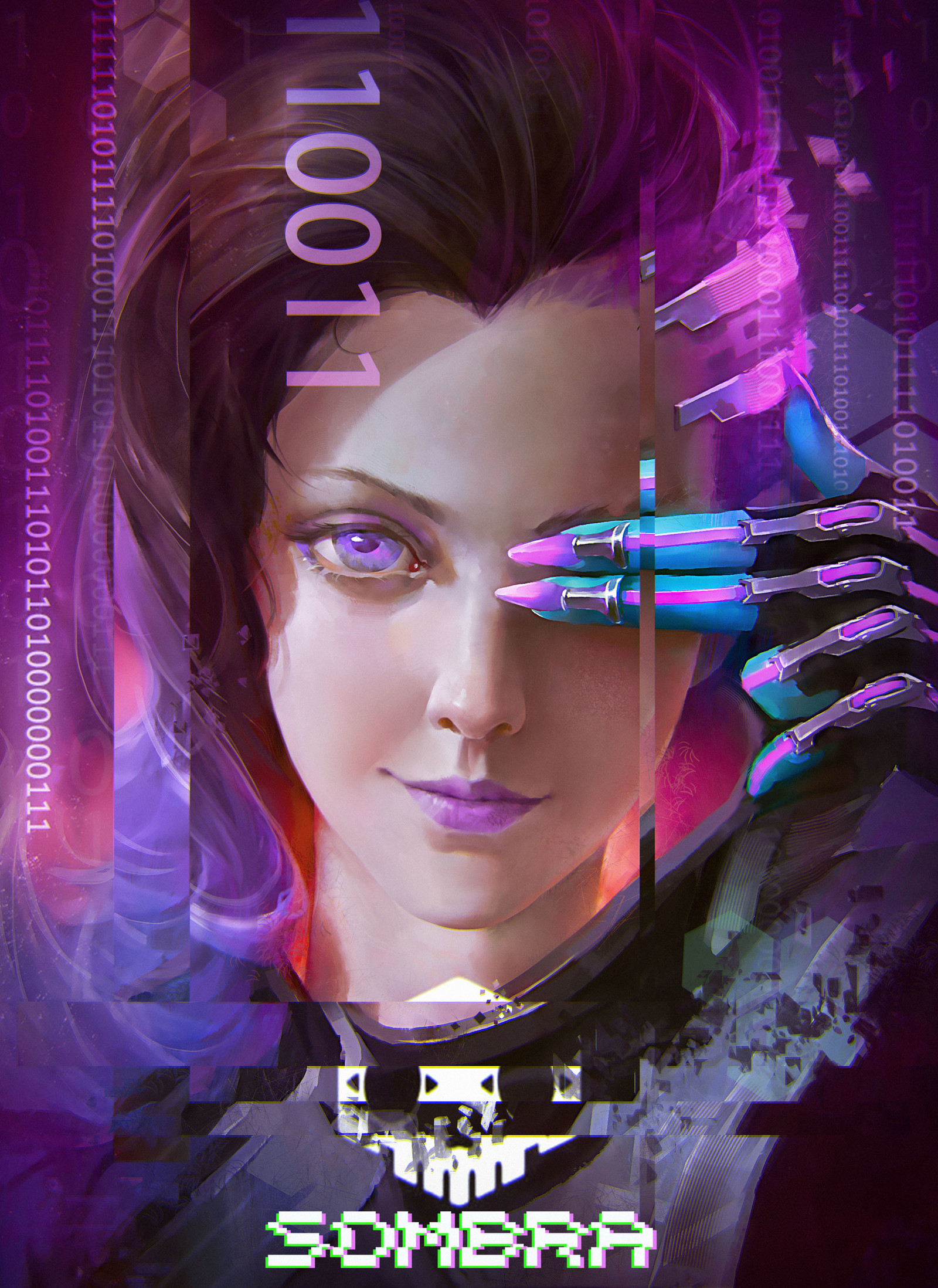 SOMBRA <Talon> - Overwatch, Talon, Sombra, Арт, Ares