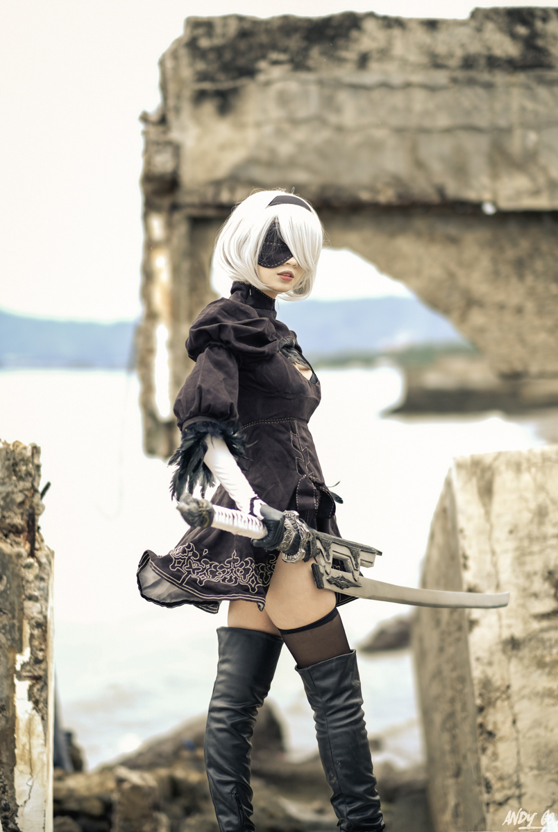 YoRHa No.2 Type B - Cosplay, Yorha unit No 2 type B, NIER Automata, Gamers, Games, Longpost