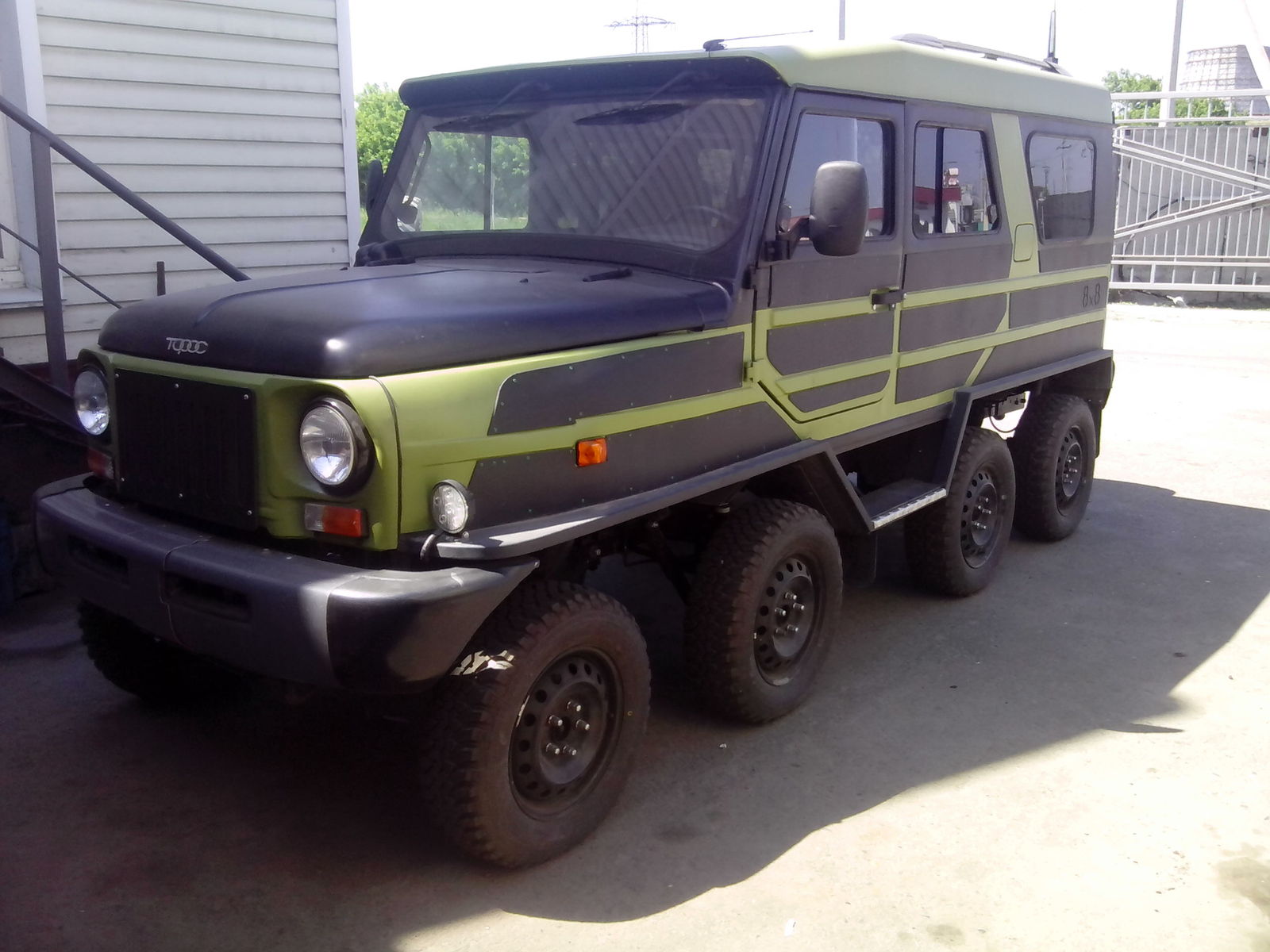 Красавец 8X8 - Моё, Авто, Полный привод