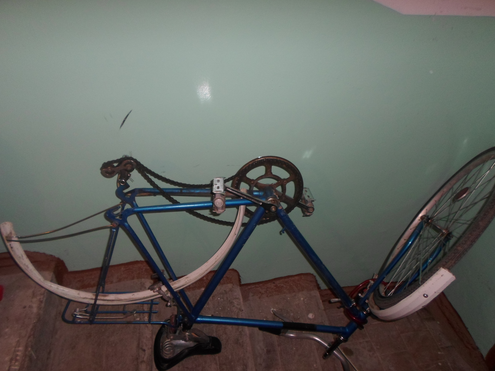 I bought a bike, maybe someone knows what it is made of? - My, Sosnogorsk, Komi, Longpost