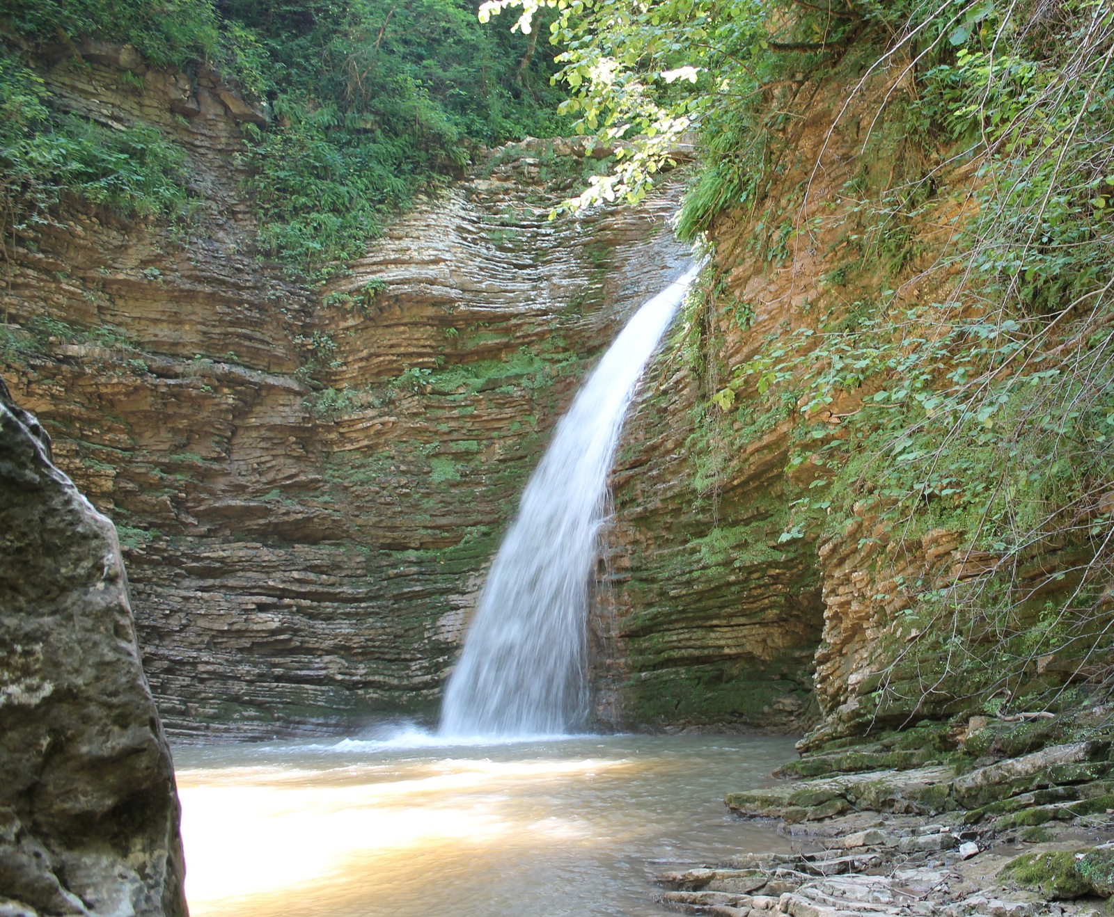 Abkhazia, Abkhazia... And here's a little Adygea for you! - My, Caucasus mountains, Waterfall, Republic of Adygea, Longpost