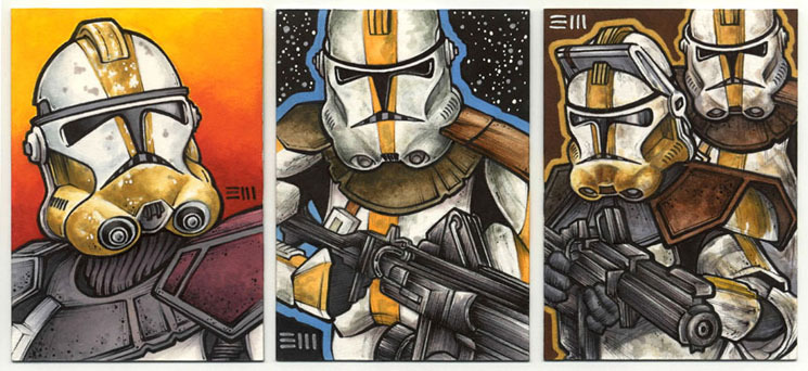 Clone Wars post - Star Wars, Boba95fet, Art, Longpost, Tag