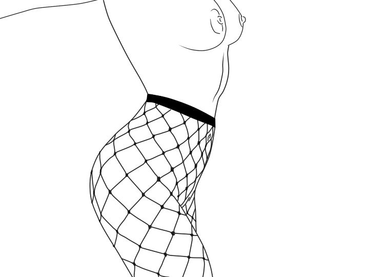 How cute when they draw you :p - NSFW, Drawing, Digital drawing, Hand-drawn erotica, Erotic