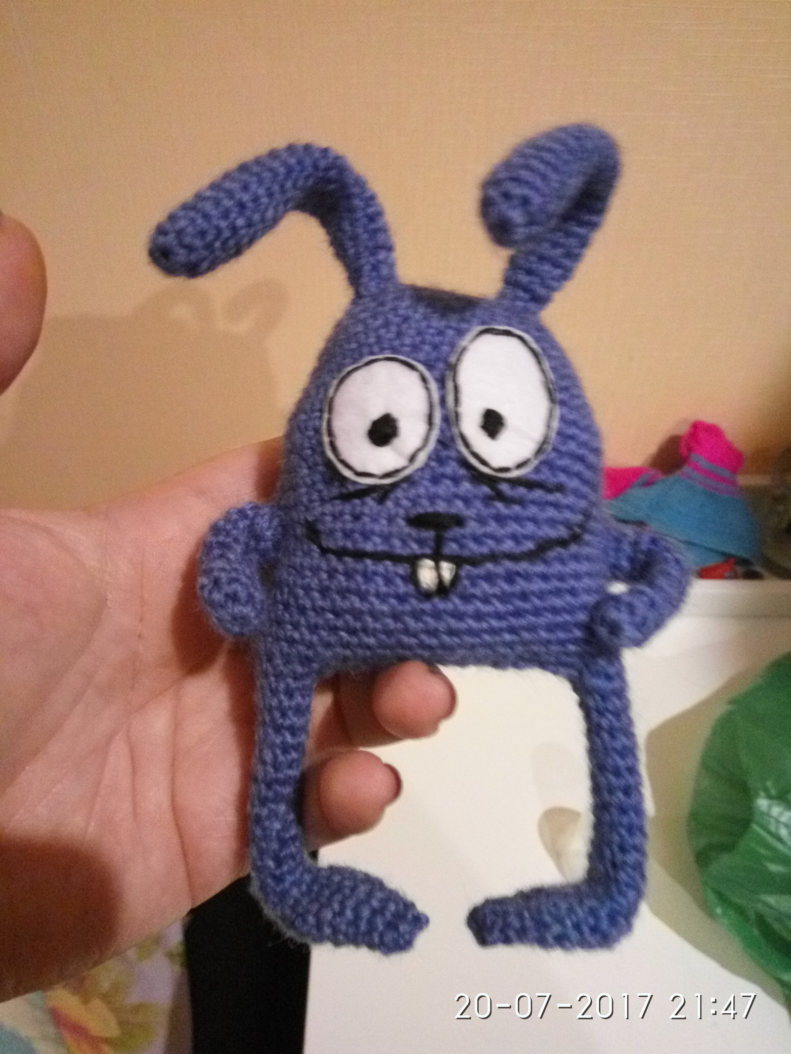 Knitted something with your own hands)) - My, Knitted toys, With your own hands, Longpost