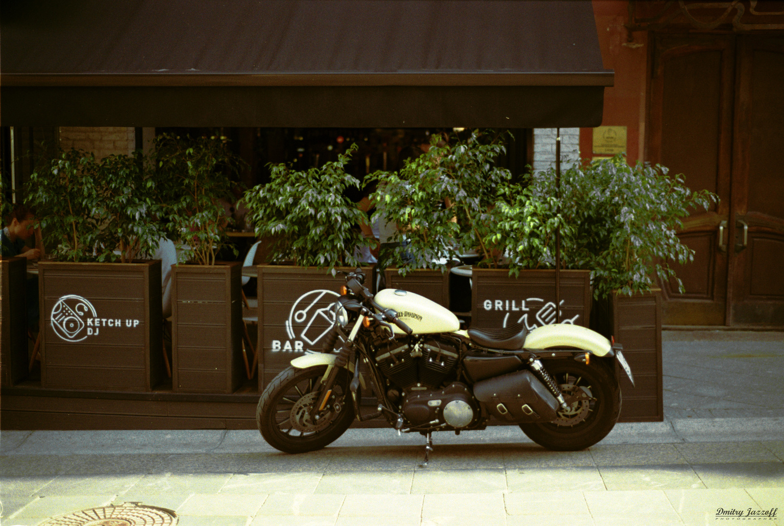 A bit of summer and a motorcycle on film - My, Summer, Film, camera roll, Kodak, , Moto, Harley-davidson, Longpost