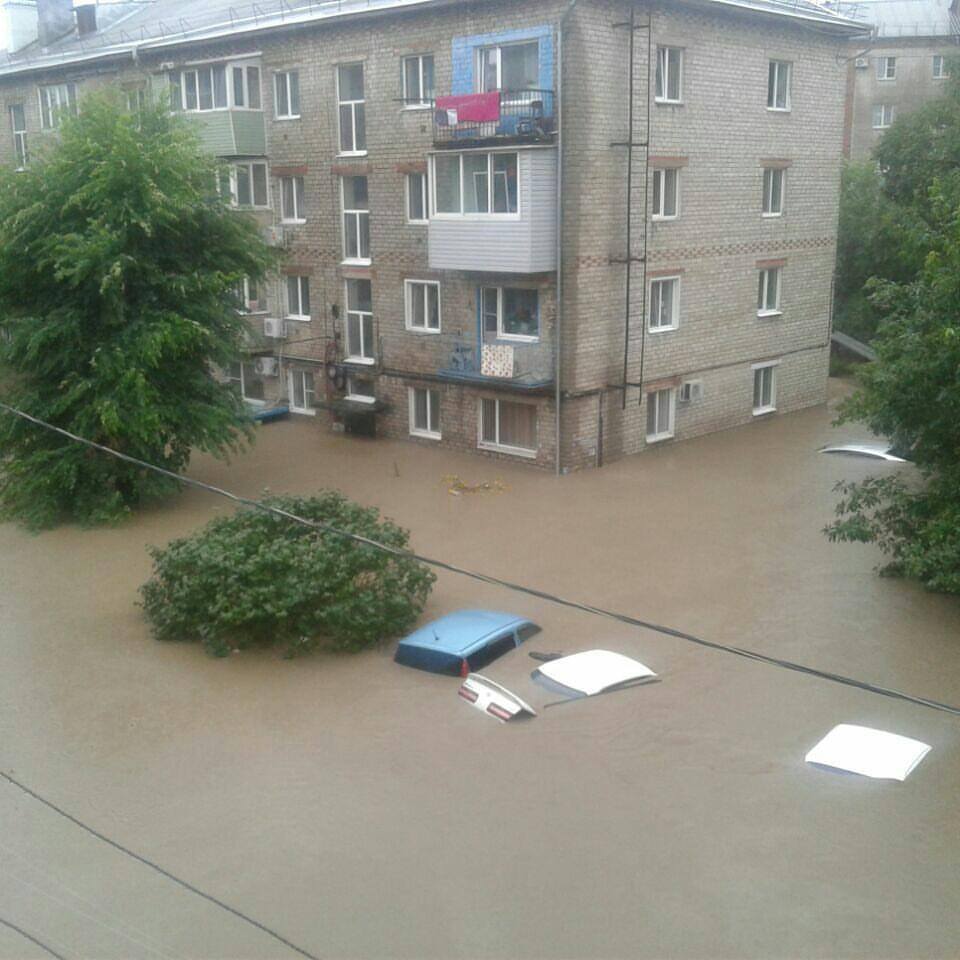 Ussuriysk after the hurricane. - Hurricane, Flood, Primorsky Krai, Emergency, Weather, Bad weather, Дальний Восток