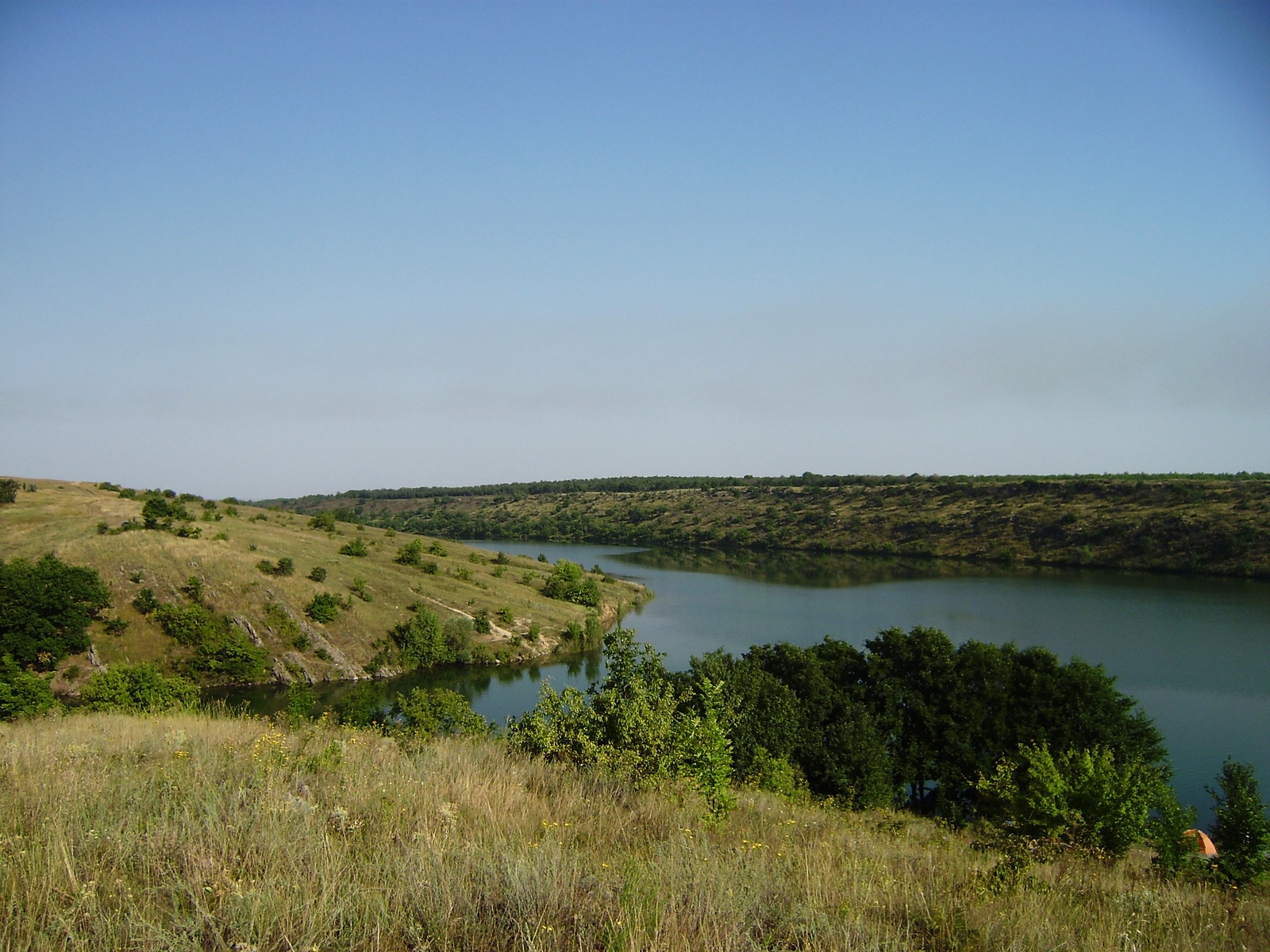 Weekend at the Grabovsky reservoir (VeloZhdanovka and VeloEnakievo) - My, Weekend, A bike, Longpost