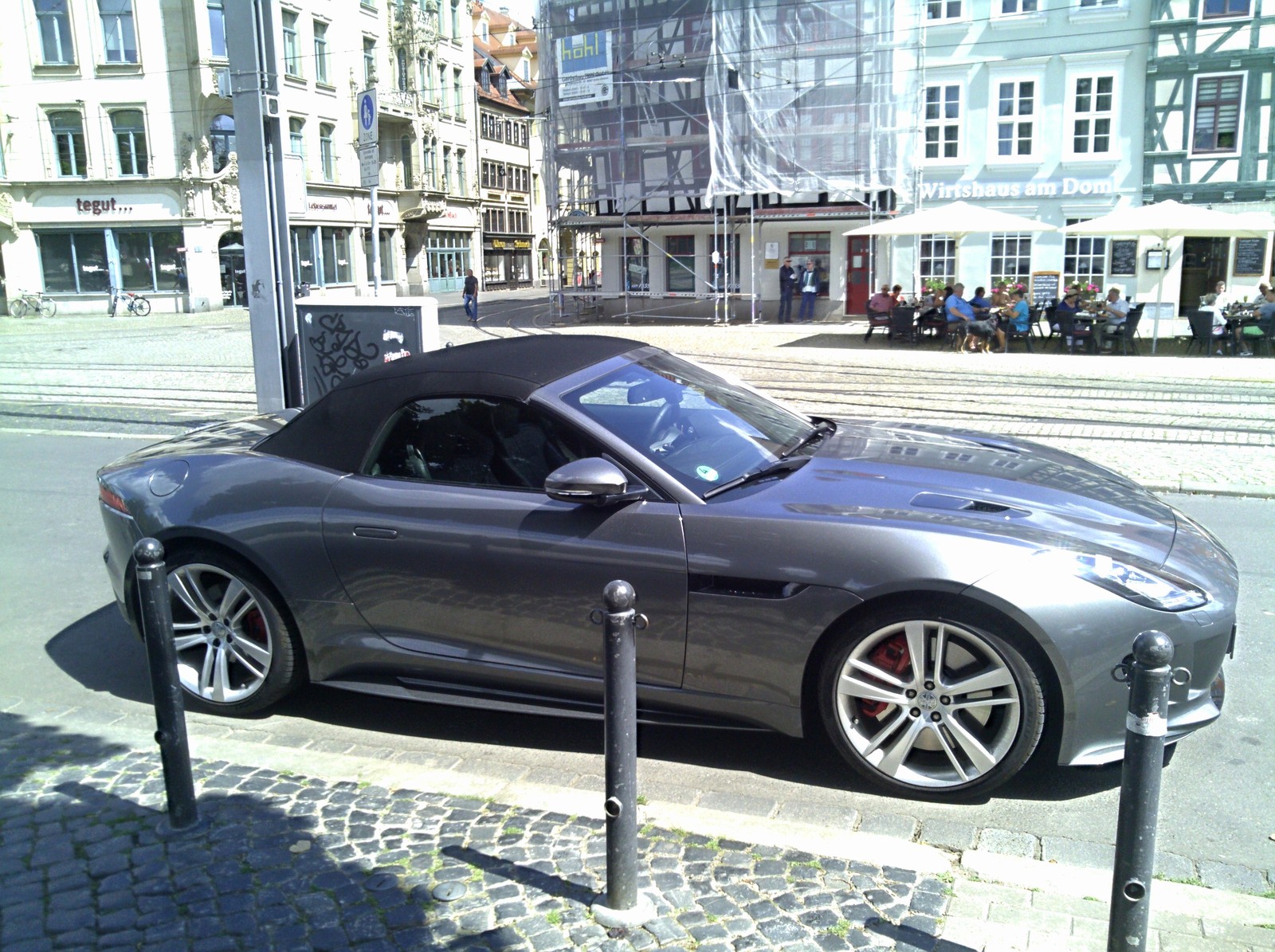 Jaguar.I liked.very much.The car Beauty. - My, Germany, Jaguar, Longpost