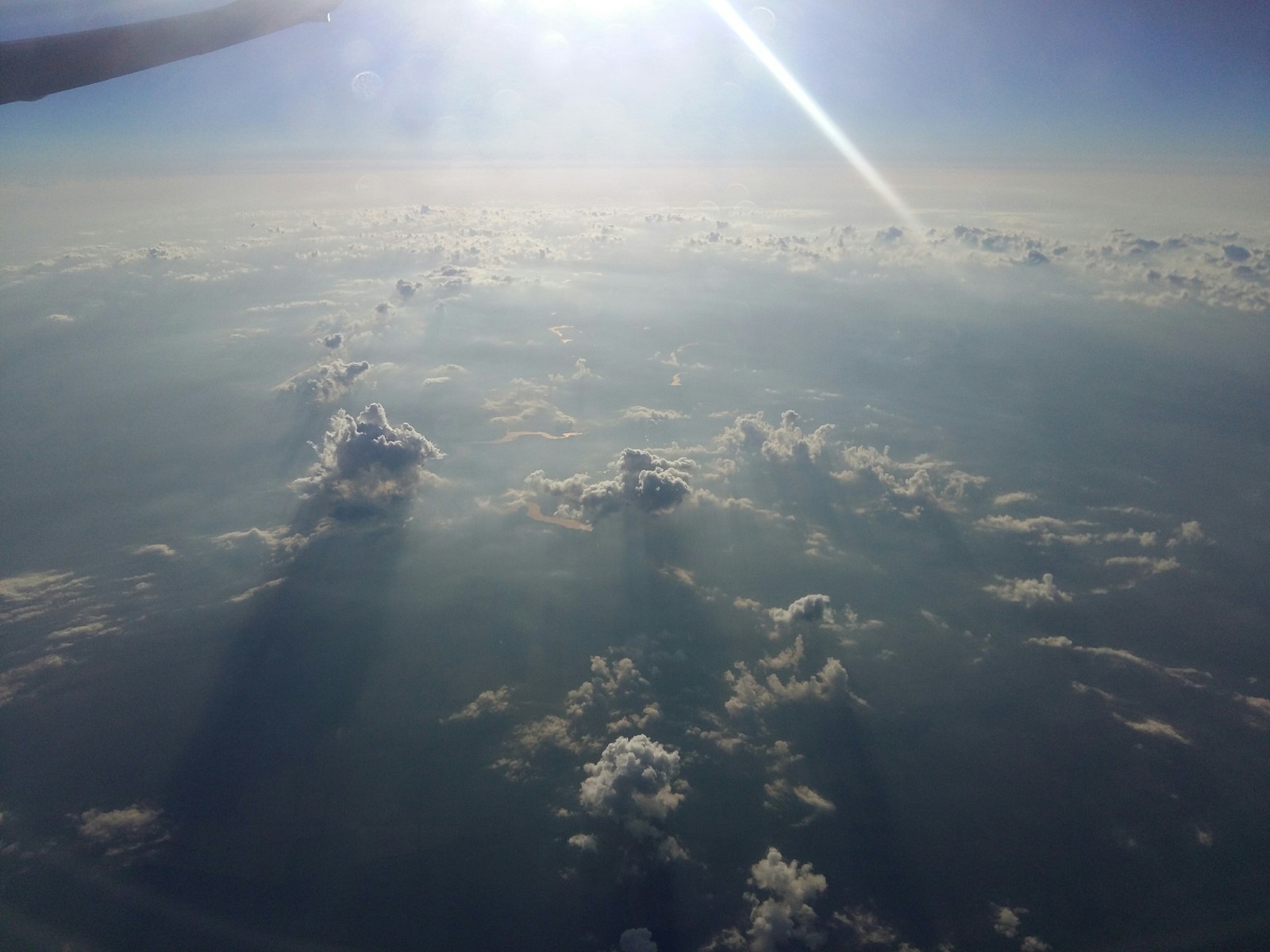 Beautiful sky Moscow-Sochi. - My, The photo, Sky, Flight