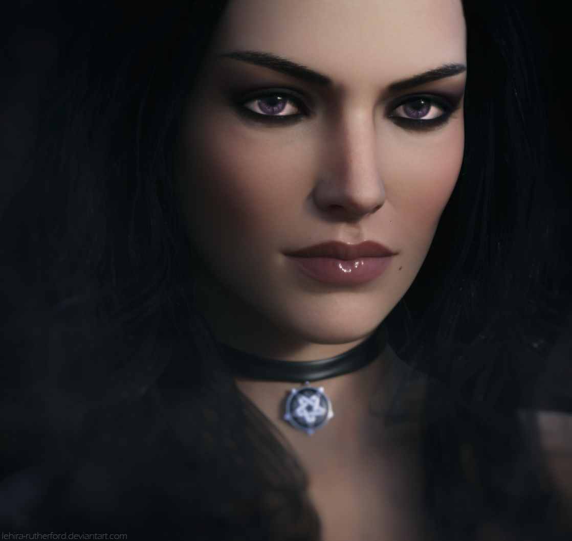 Yennefer of Vengerberg by Lehira-Rutherford - Арт, Ведьмак, Ведьмак 3: Дикая охота, Йеннифер