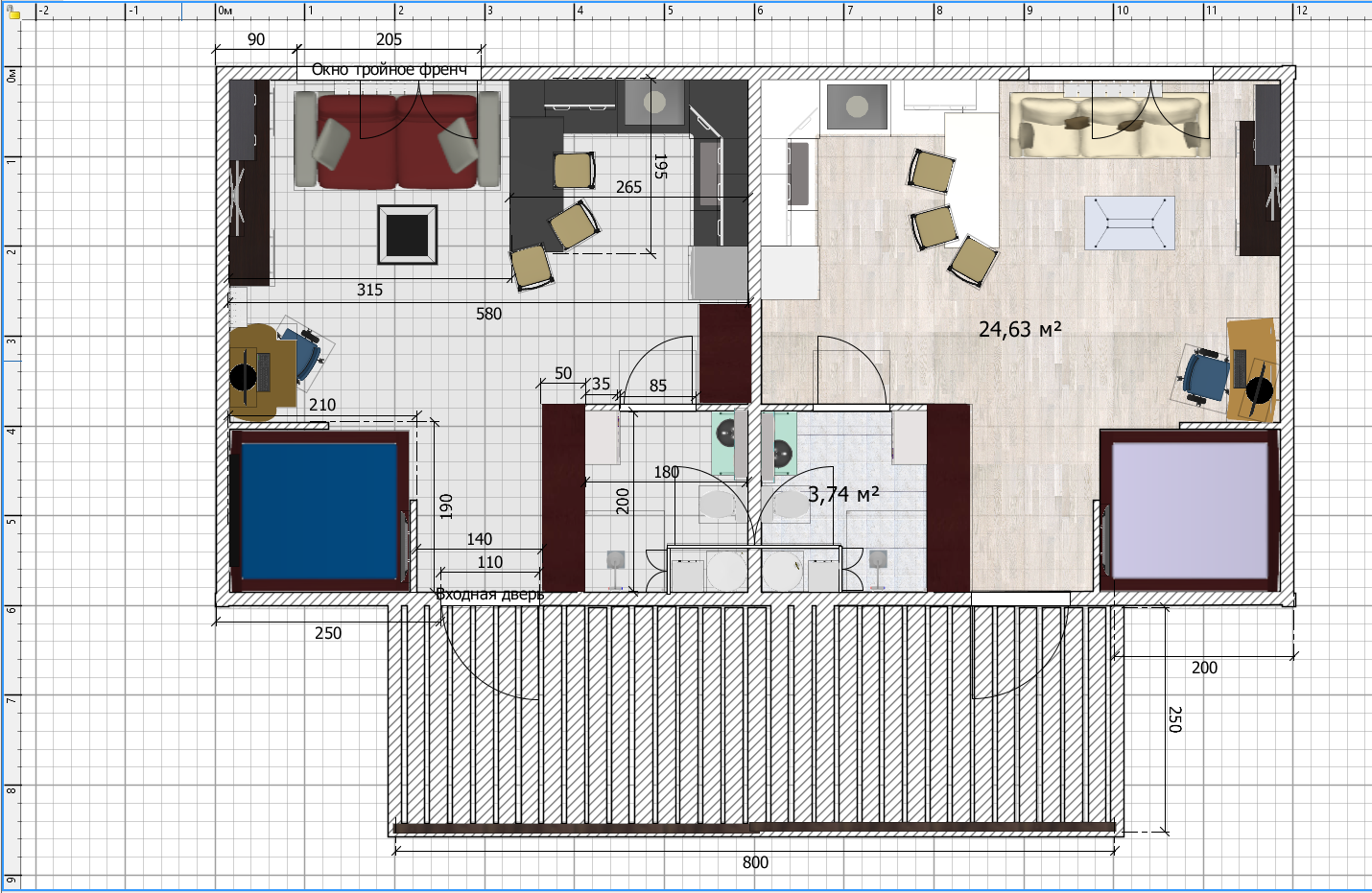 Question about heating - My, Convectors, Building, Home construction