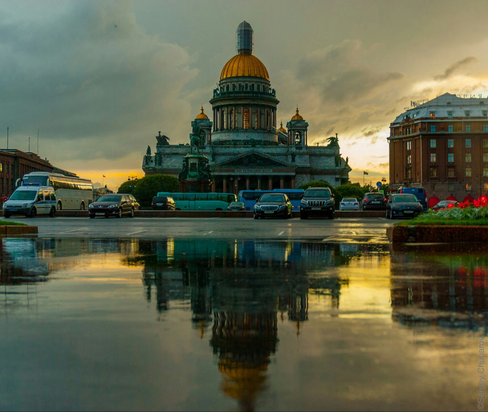 Пасмурный Петербург