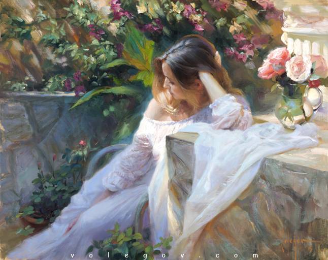 Vladimir Volegov - Painting, Drawing, Girls, Artist, Vladimir Volegov, Longpost