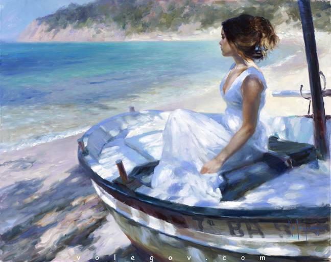 Vladimir Volegov - Painting, Drawing, Girls, Artist, Vladimir Volegov, Longpost