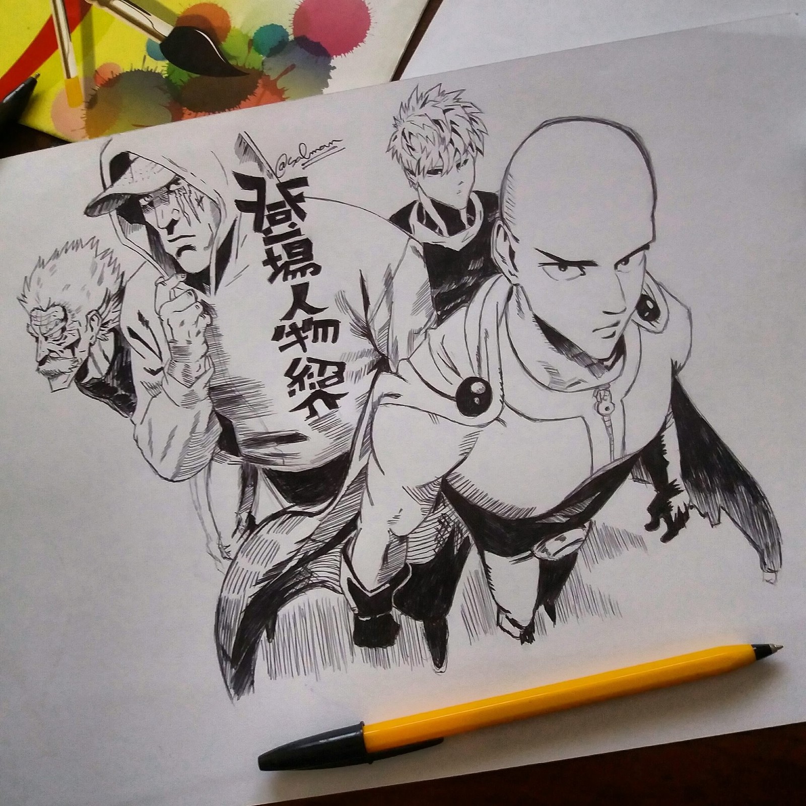 Onepunchman - NSFW, Anime, Onepunchman, Mushishi, NIER, Crossover, Comics, Games, Anime art, Longpost