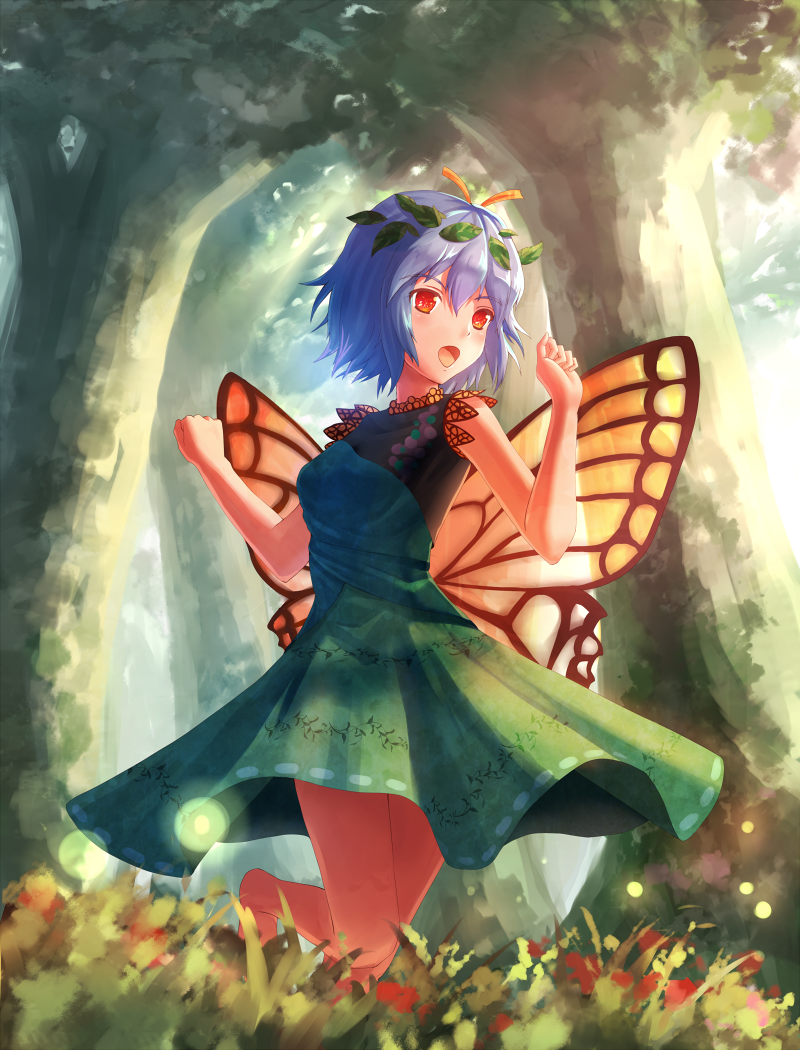 Eternity larva - Touhou, Eternity larva, Anime art, Anime