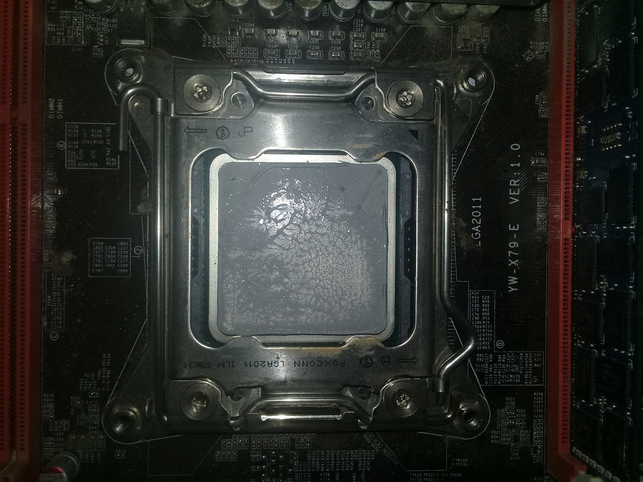 Decided to change the thermal paste. - CPU, Cooler